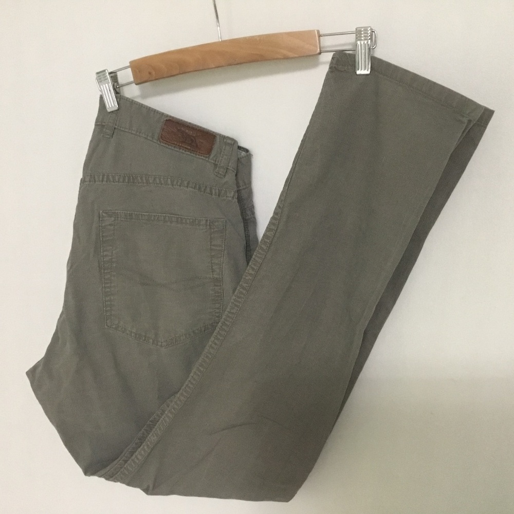 Rod & Gunn Olive Cotton Pants Men’s Size 33x30 Regular Straight Fit
